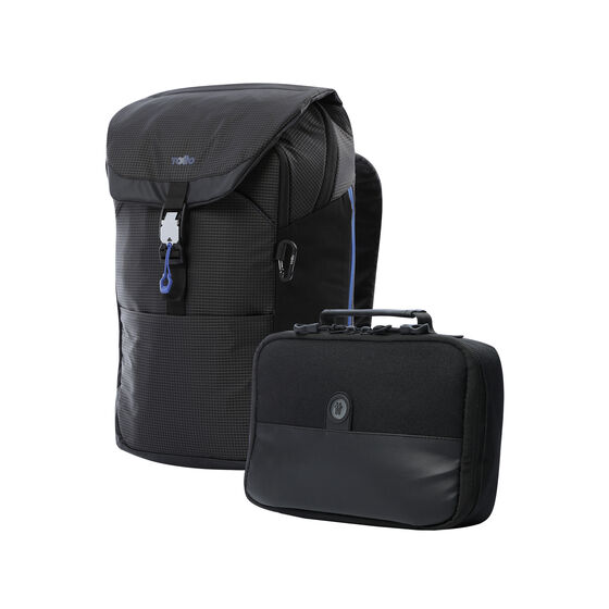 Kit mochila ejecutiva hombre + portameriendas Black image number 1